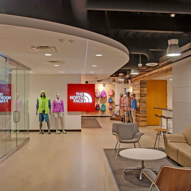 Contemporary retail interior design in Pittsburgh by Design 3 Architecture