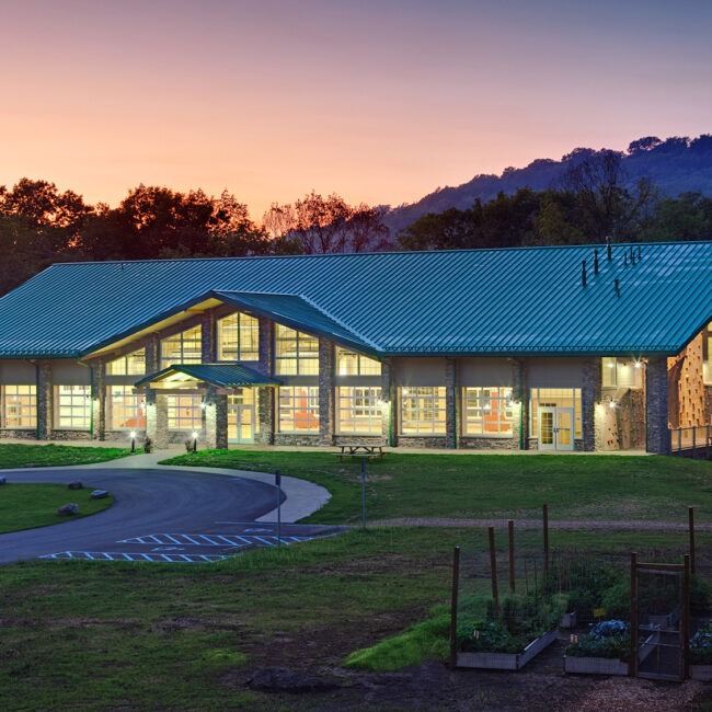 Laurel Mountain Christian Camp building design by Pittsburgh firm Design 3 Architecture